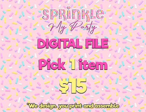 Digital File (You print and assemble yourself)