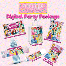 Load image into Gallery viewer, Instant Download Digital Party Package (You print and assemble yourself) READ DESCRIPTION