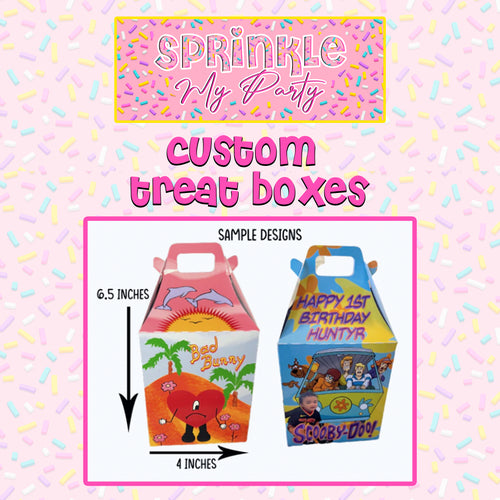 Treat Boxes (Read Description)