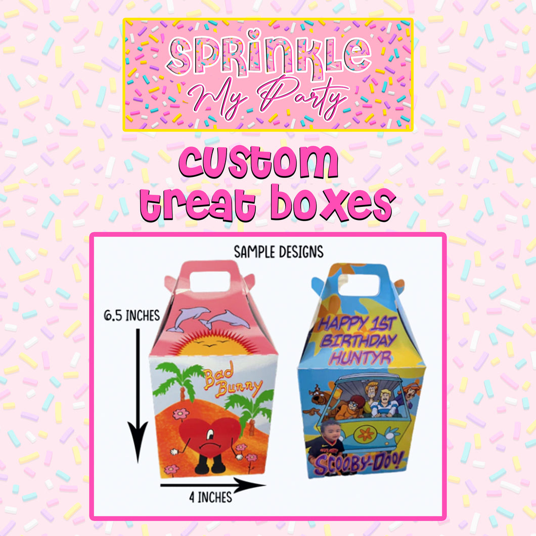 Treat Boxes (Read Description)